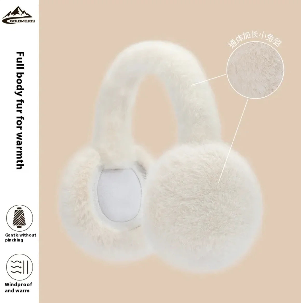 Foldable Plush Warm Earmuffs